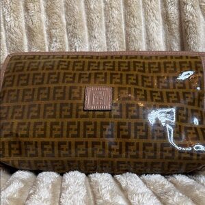 Brown Designer Monogram CLUTCH